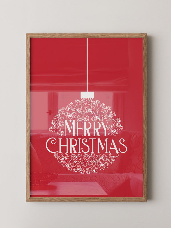 Weihnachtskugel Rot Ornamente