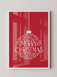Weihnachtskugel Rot Ornamente
