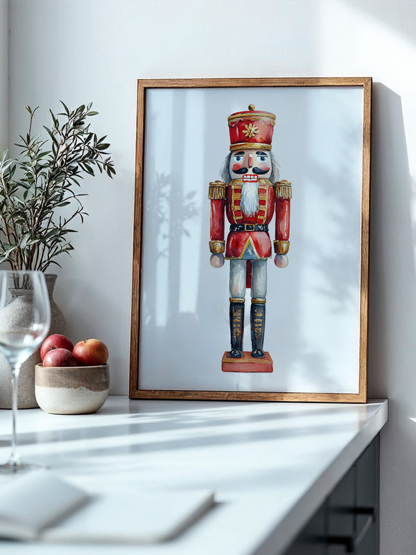 Nussknacker Bunt Aquarell Stil