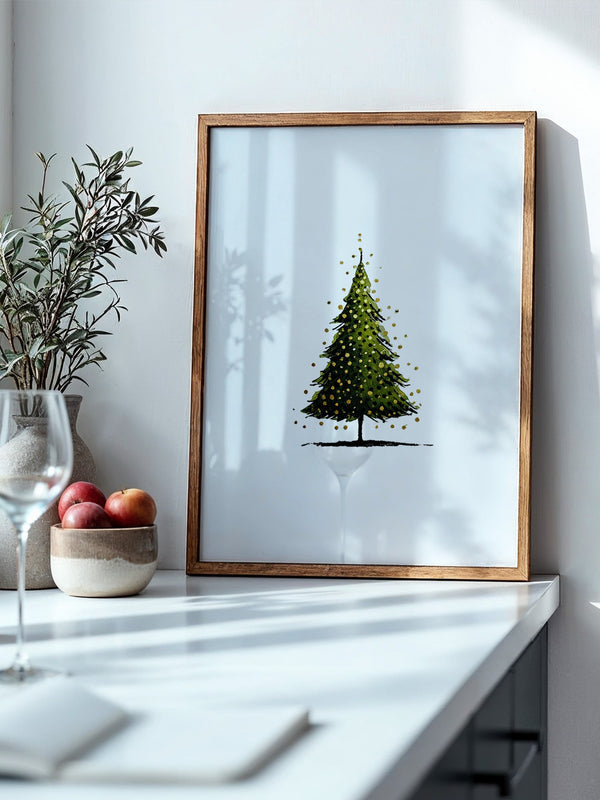 Weihnachtsbaum Goldakzente