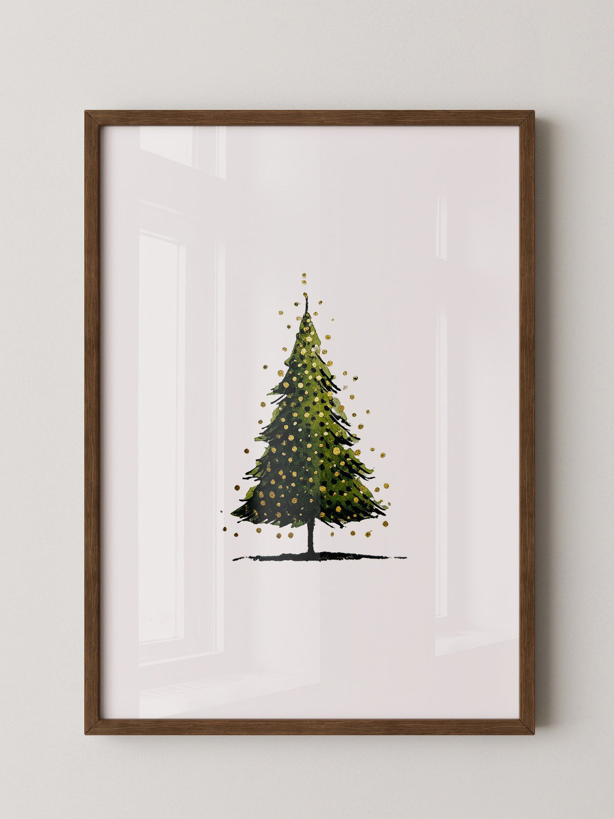 Weihnachtsbaum Goldakzente