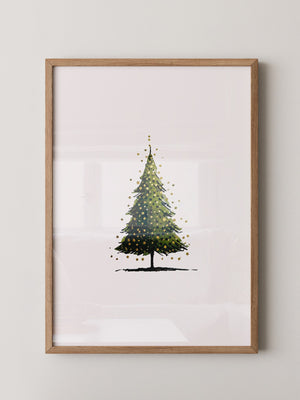 Weihnachtsbaum Goldakzente