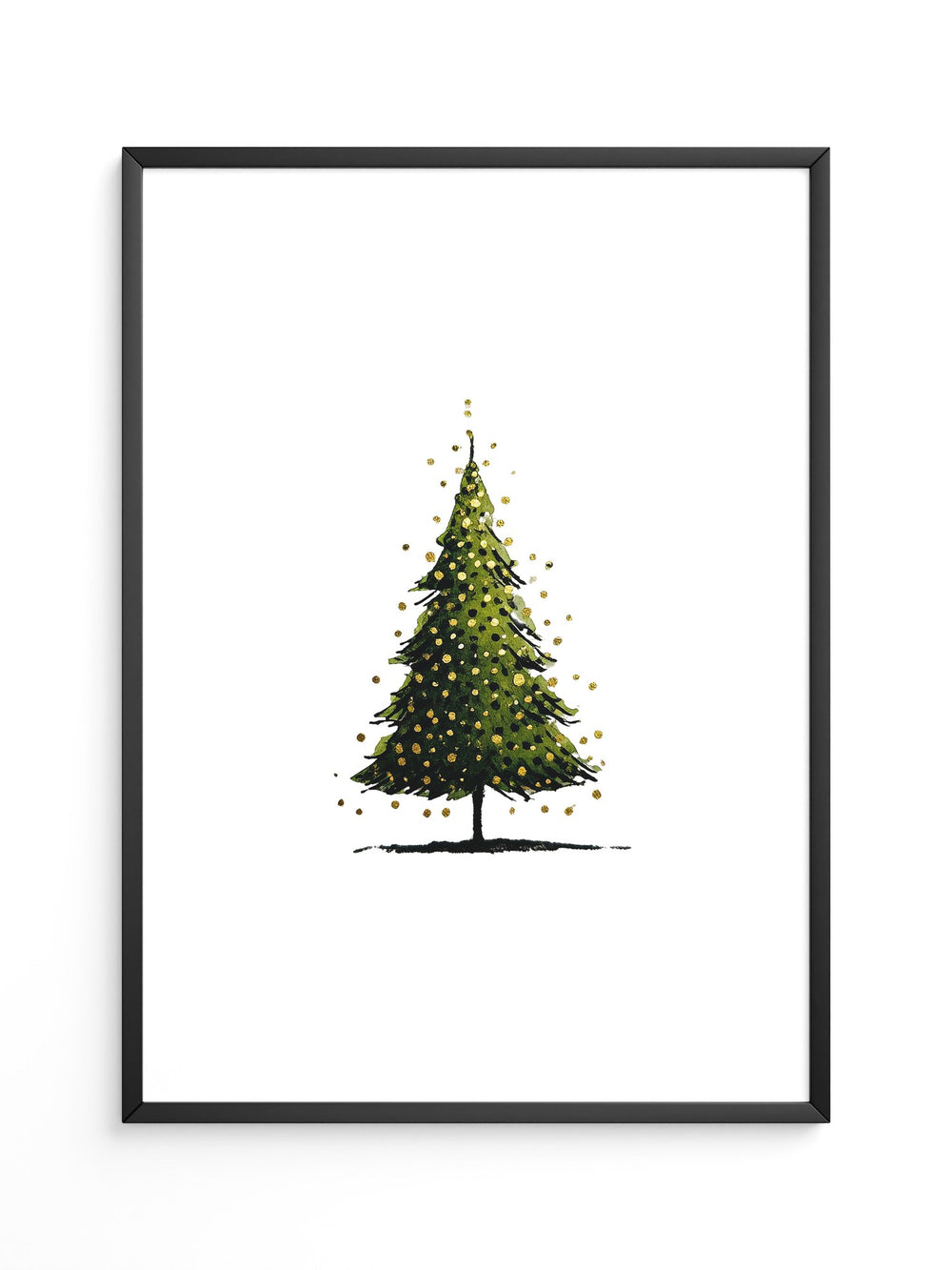 Weihnachtsbaum Goldakzente