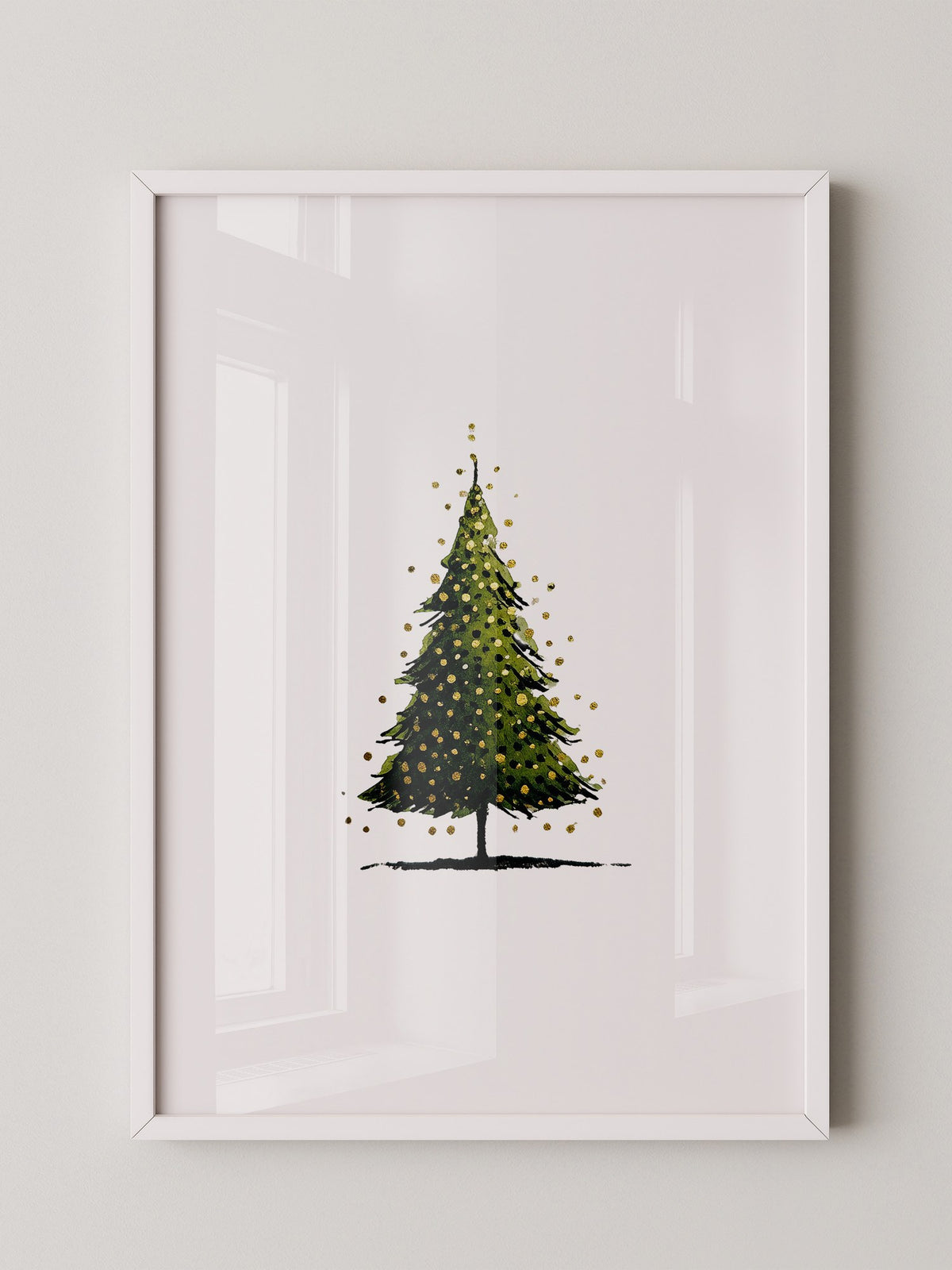 Weihnachtsbaum Goldakzente