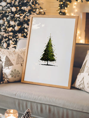 Weihnachtsbaum Goldakzente