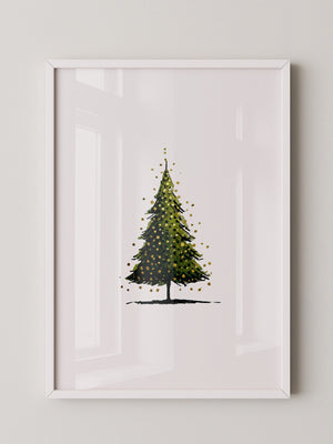 Weihnachtsbaum Goldakzente