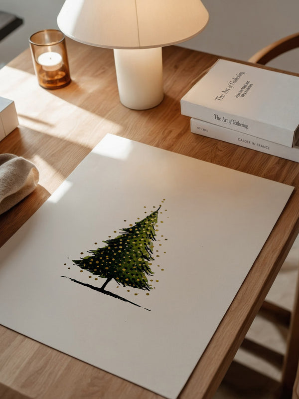 Weihnachtsbaum Goldakzente