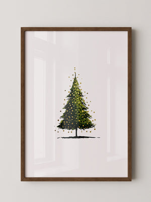 Weihnachtsbaum Goldakzente