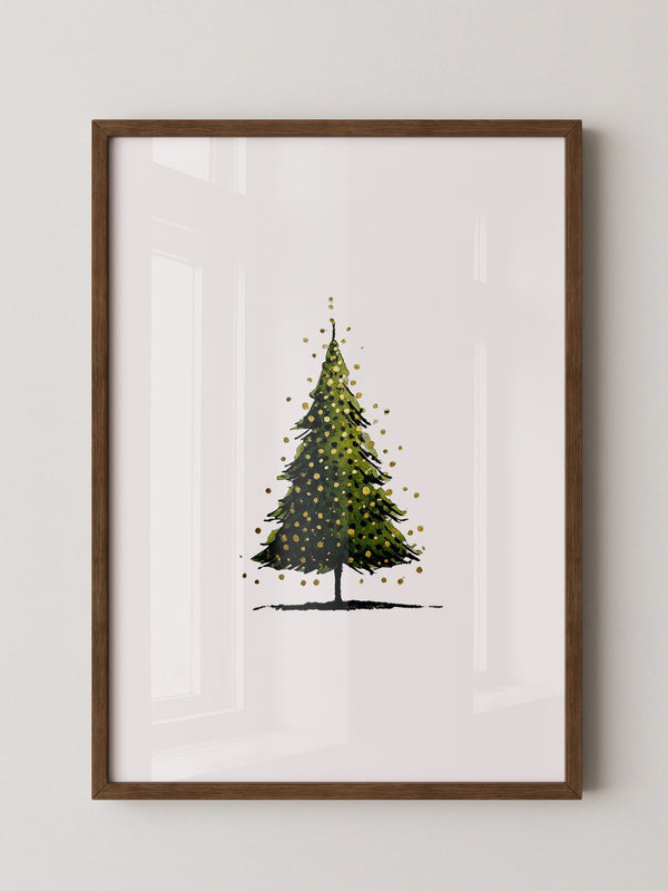 Weihnachtsbaum Goldakzente