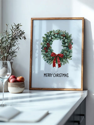 Weihnachtskranz Rot Grün