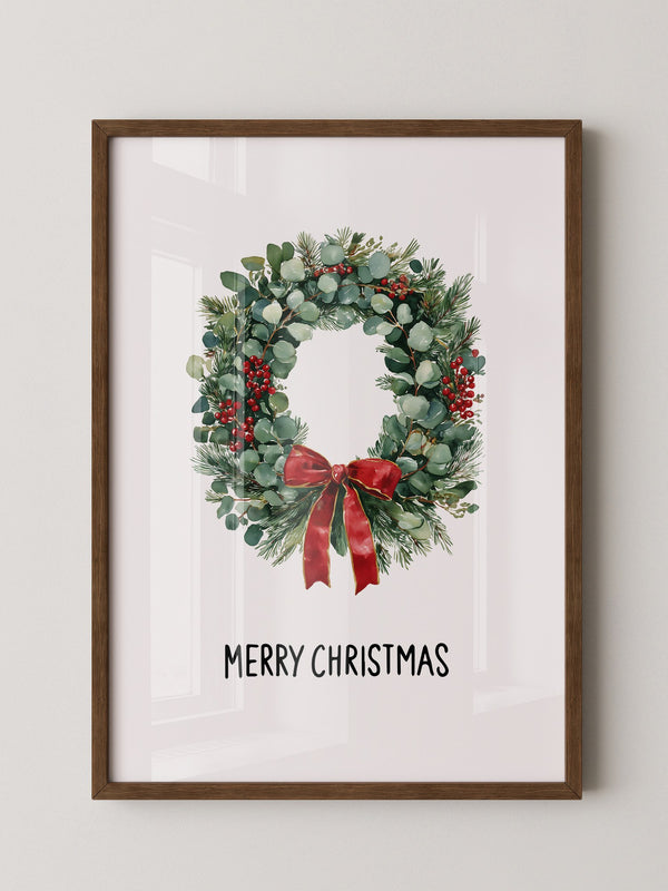 Weihnachtskranz Rot Grün