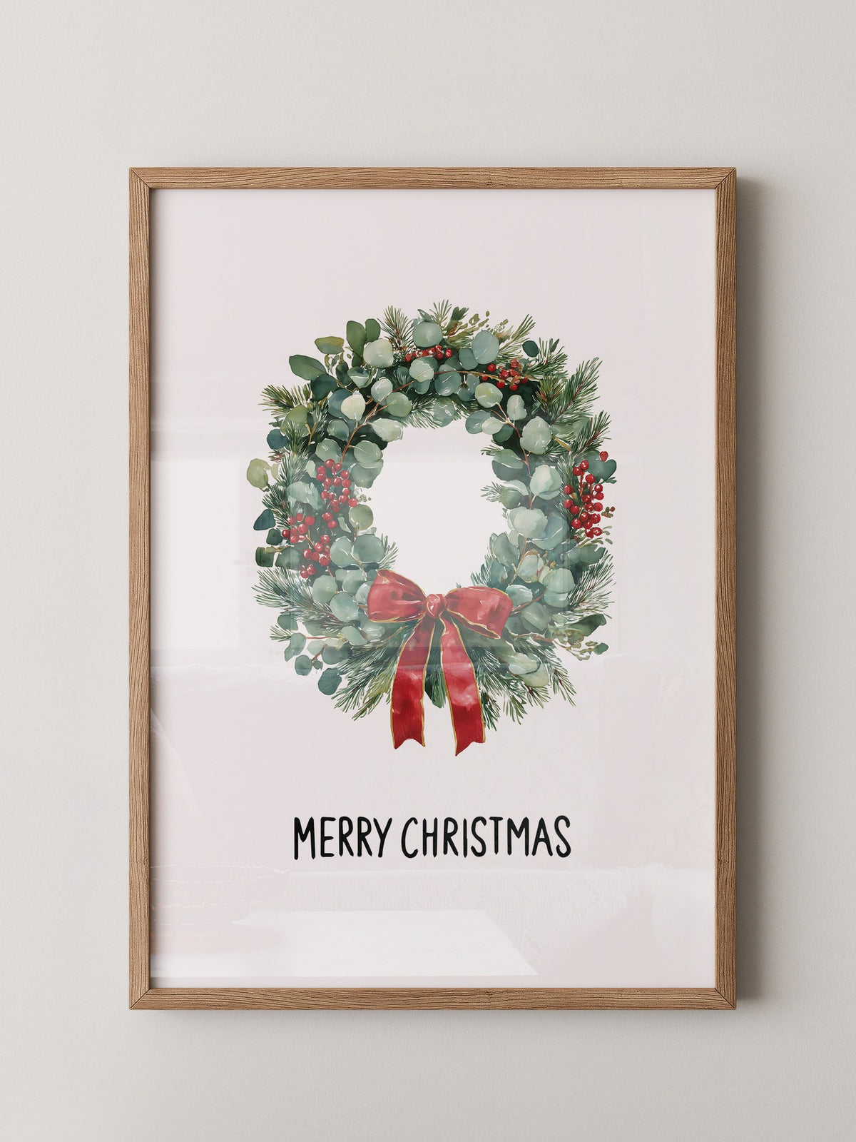 Weihnachtskranz Rot Grün