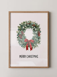 Weihnachtskranz Rot Grün