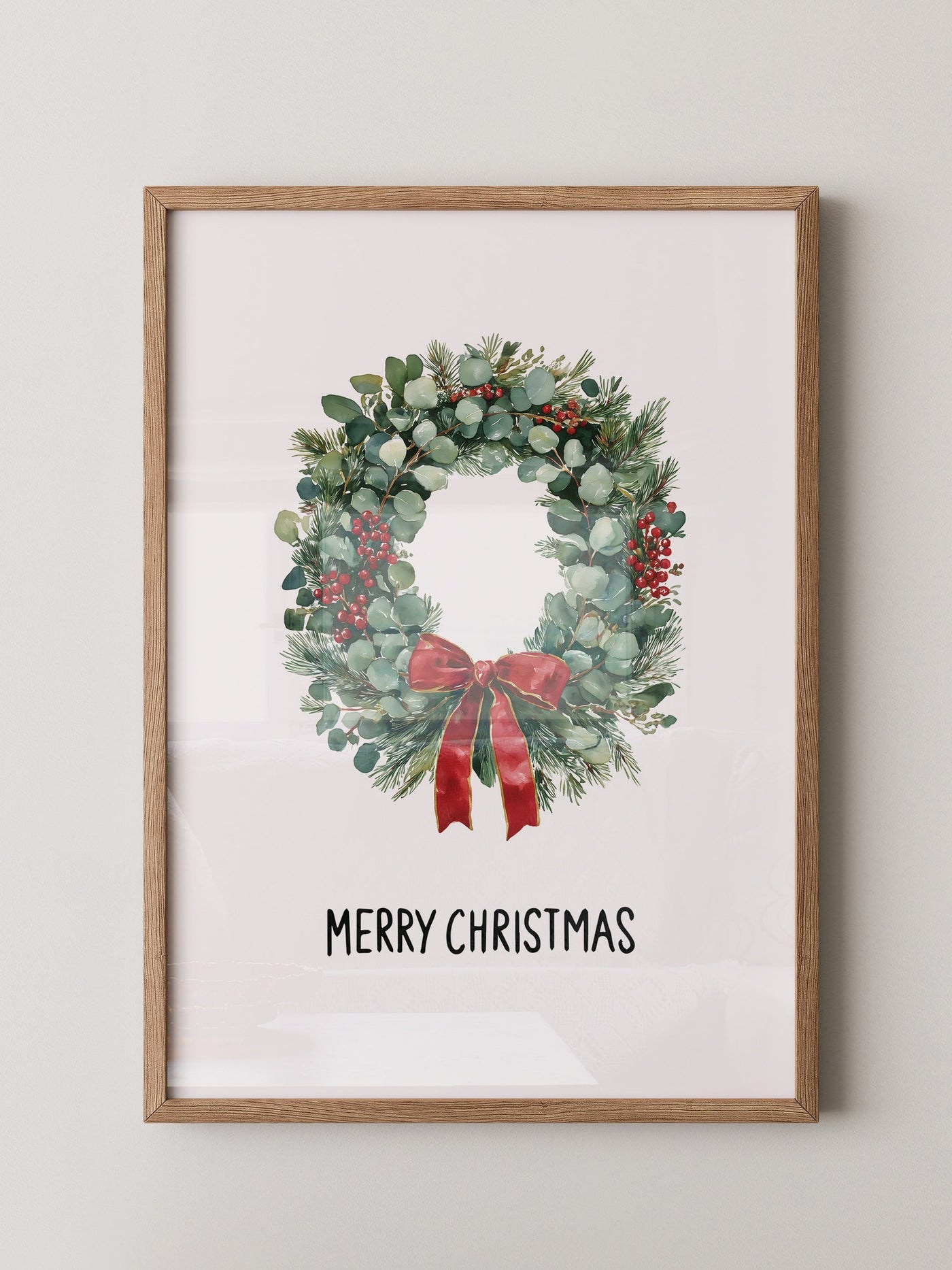 Weihnachtskranz Rot Grün