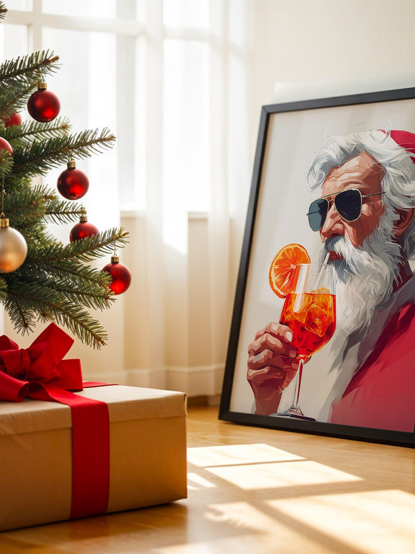Weihnachtsmann Aperol Stilvoll