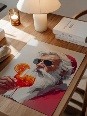 Weihnachtsmann Aperol Stilvoll