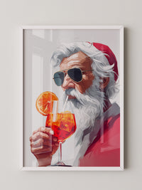Weihnachtsmann Aperol Stilvoll