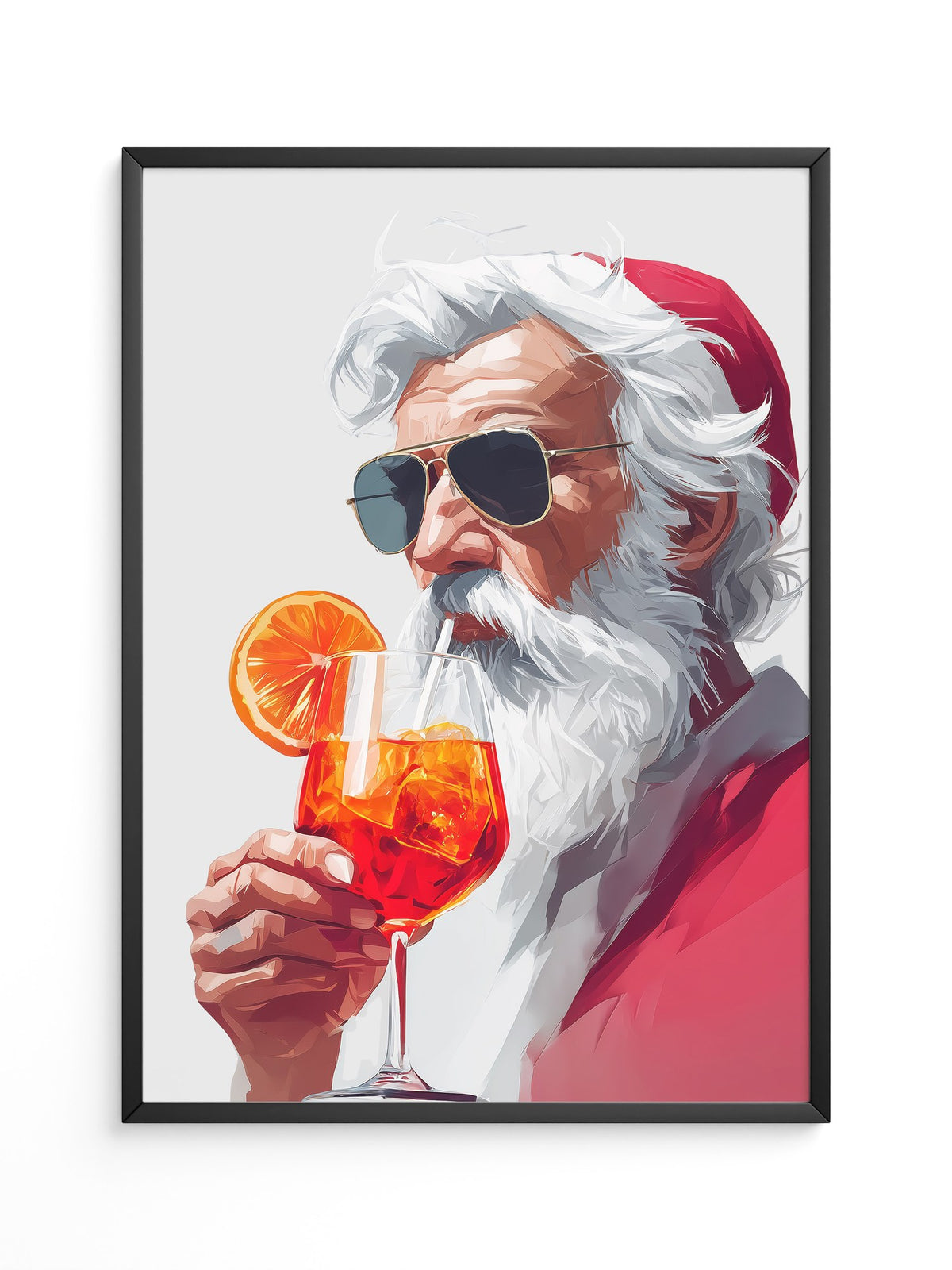 Weihnachtsmann Aperol Stilvoll