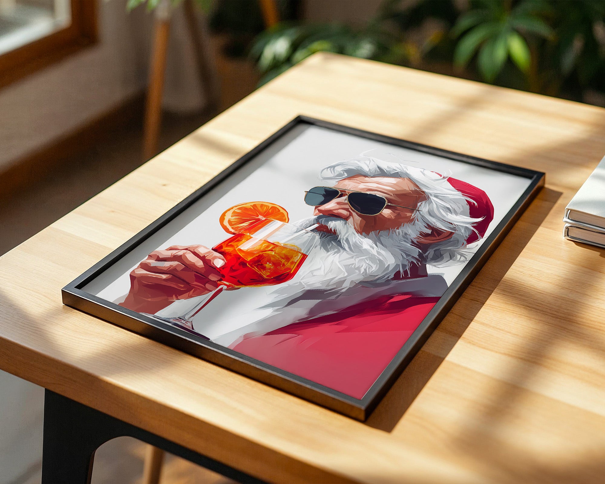 Weihnachtsmann Aperol Stilvoll