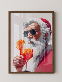 Weihnachtsmann Aperol Stilvoll