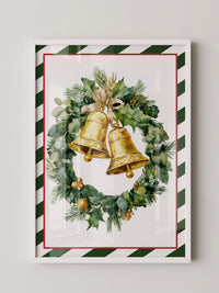 Weihnachtskranz Goldene Glocken