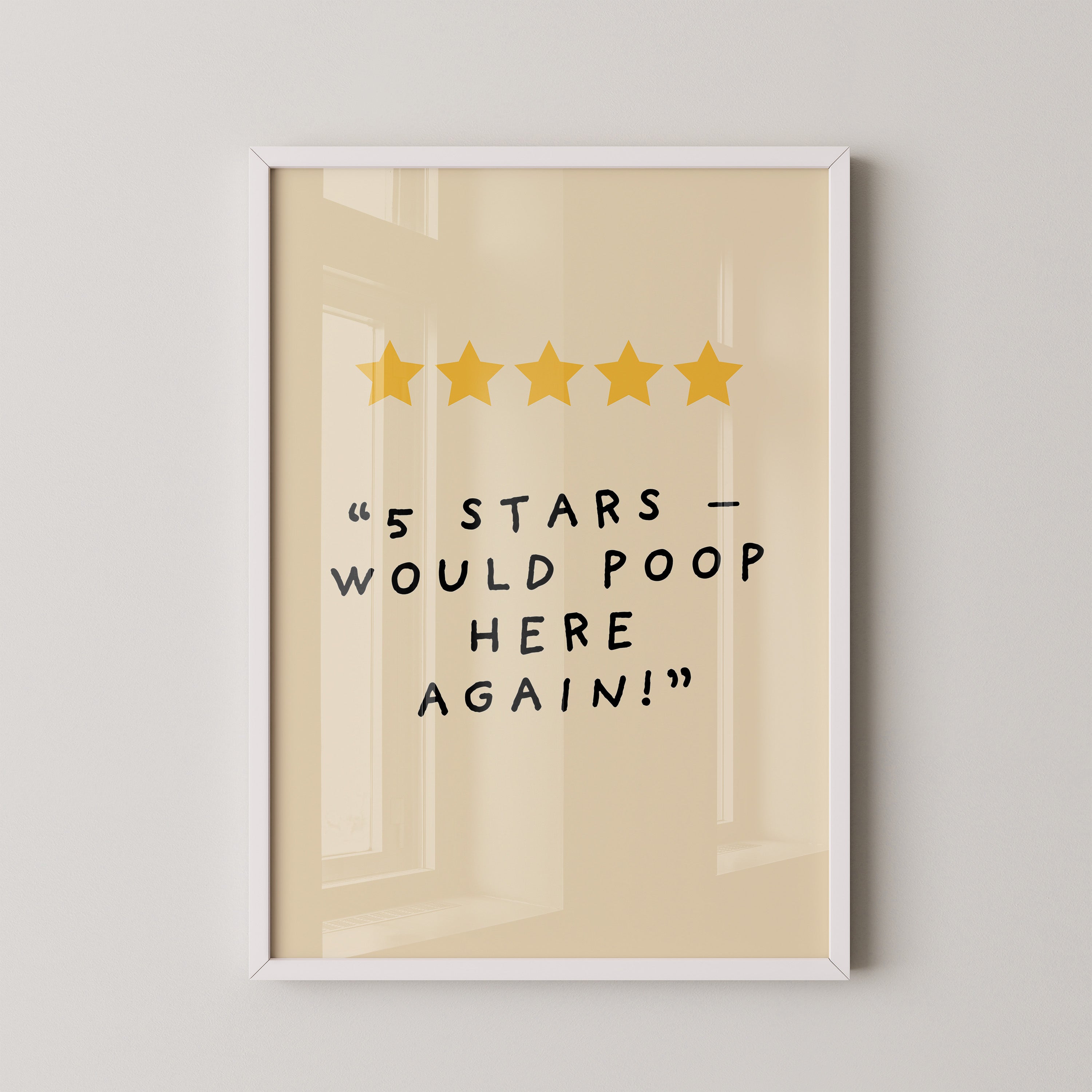 5 Sterne Bewertung Humorvoll