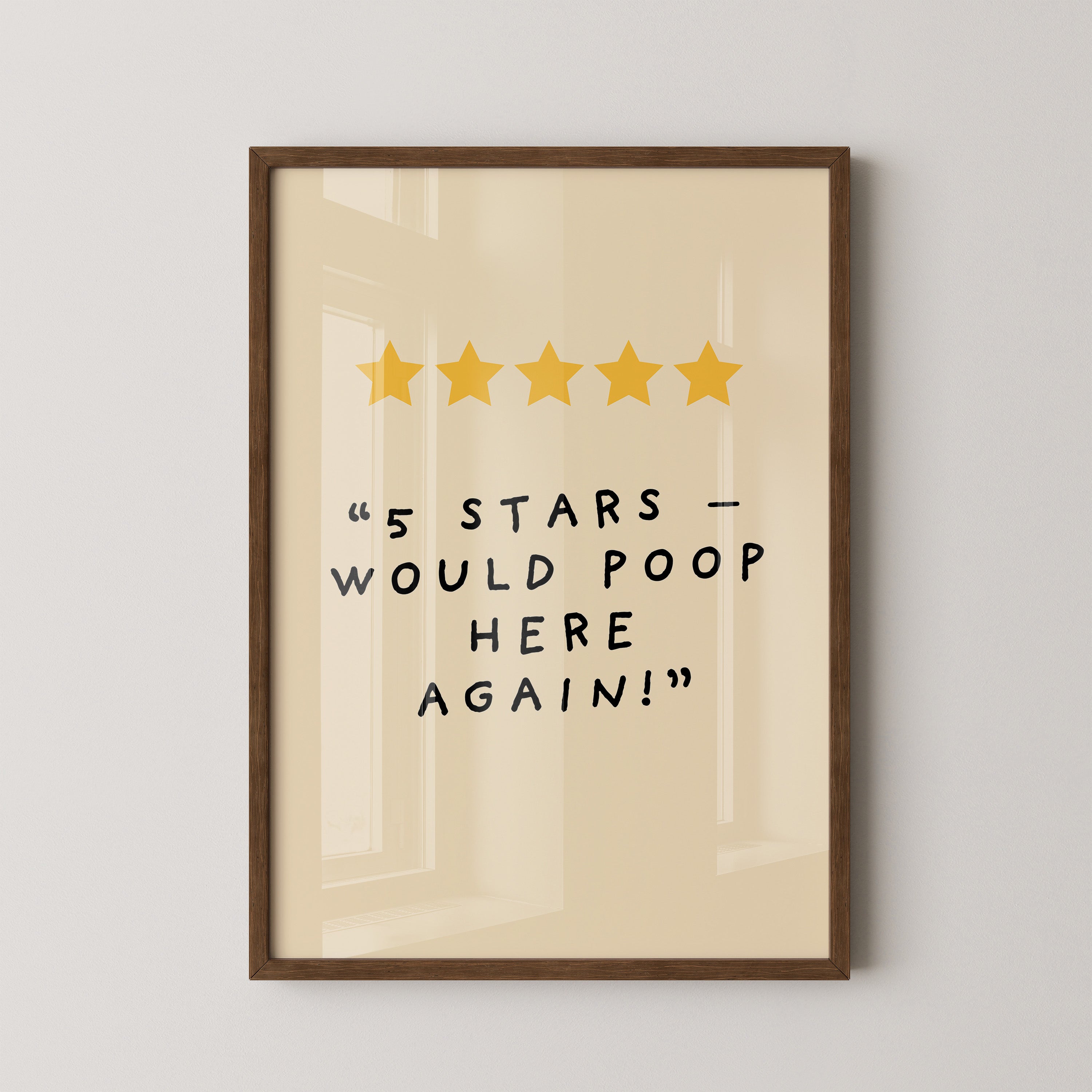 5 Sterne Bewertung Humorvoll