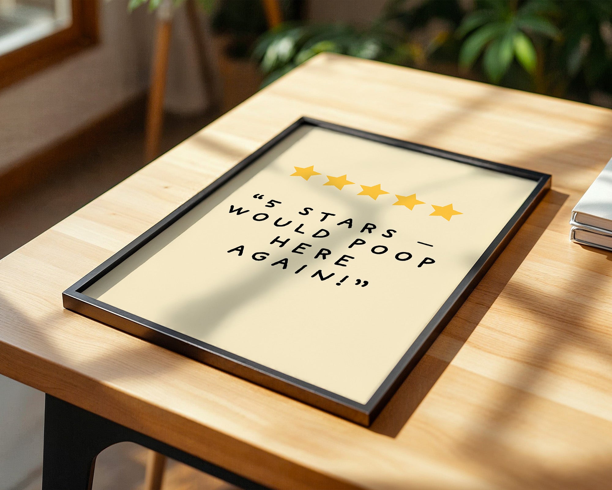 5 Sterne Bewertung Humorvoll