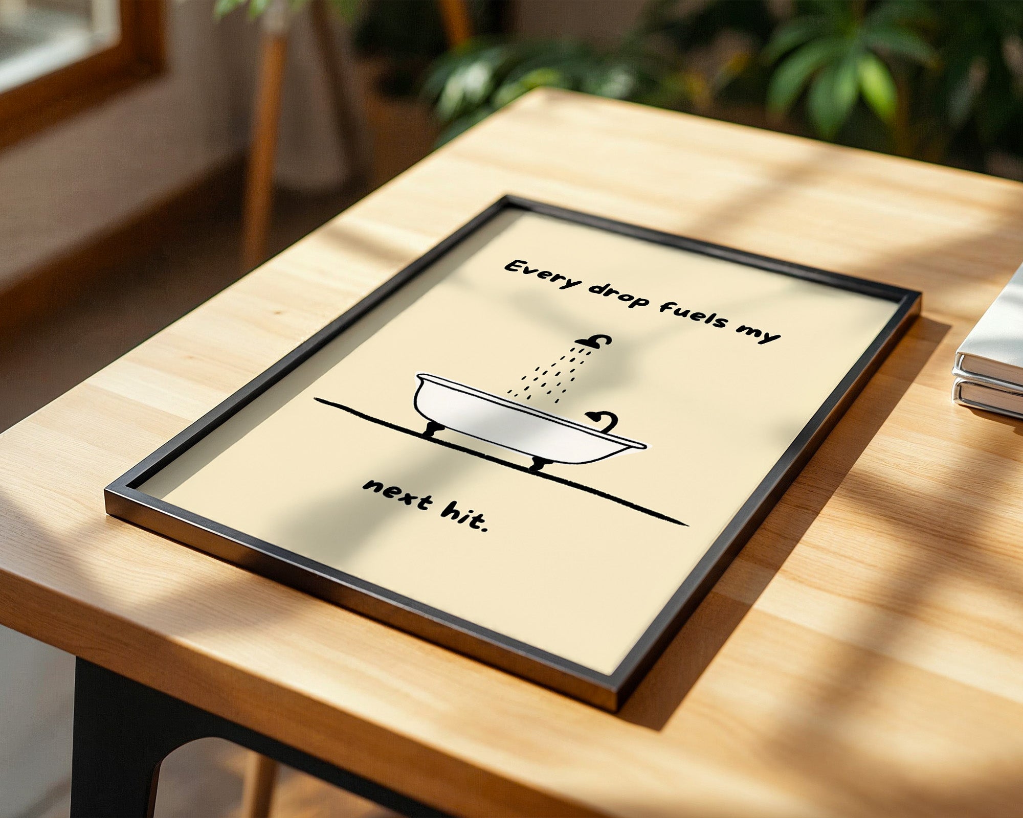 Badewanne Minimalistisch Linie