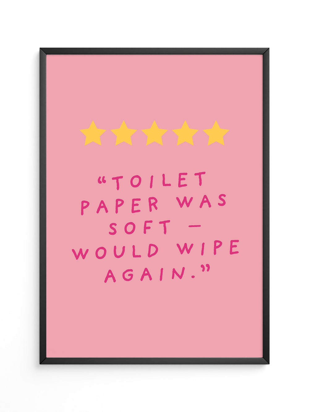 Toilettenpapier Humor Rosa