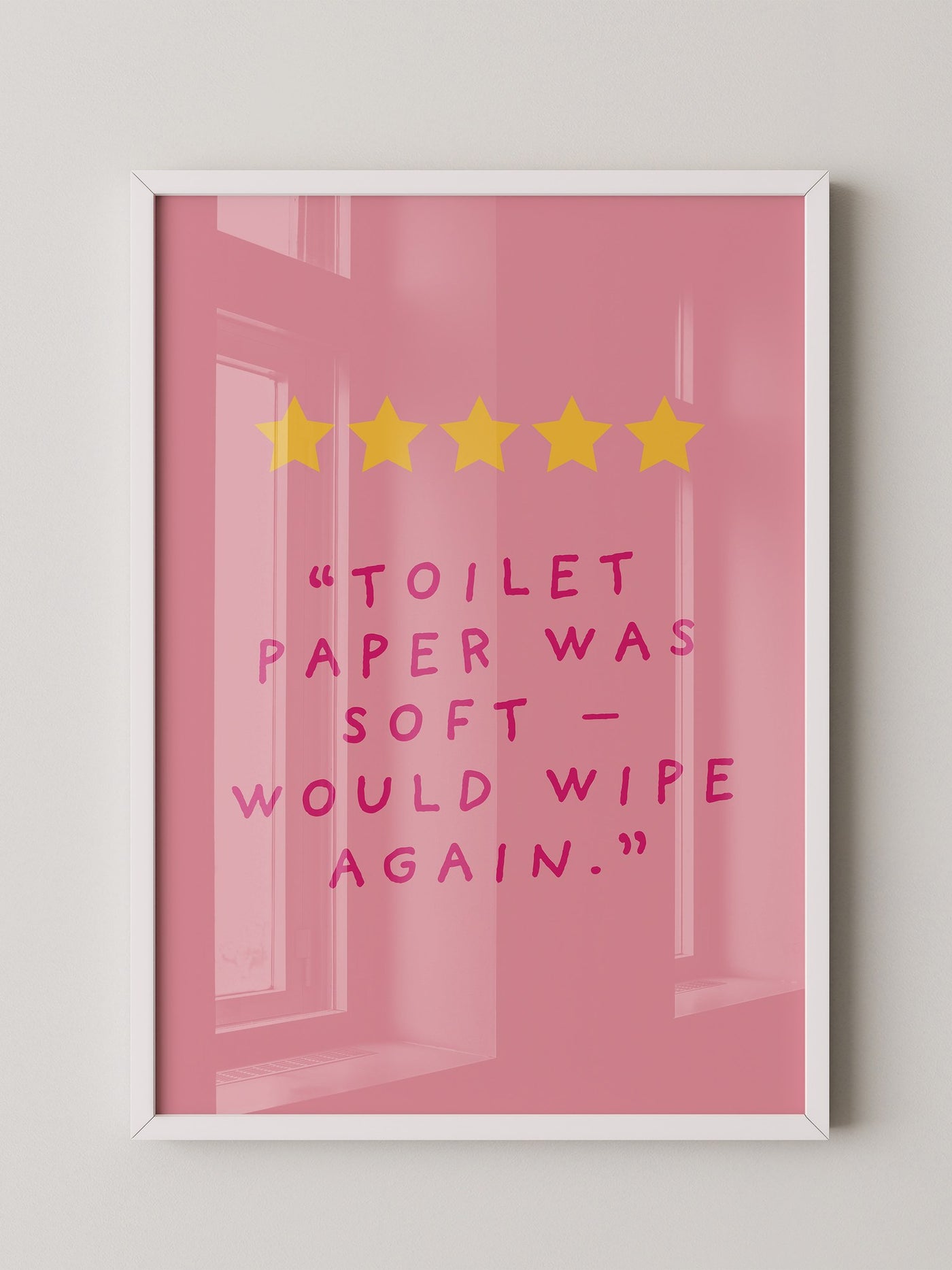 Toilettenpapier Humor Rosa