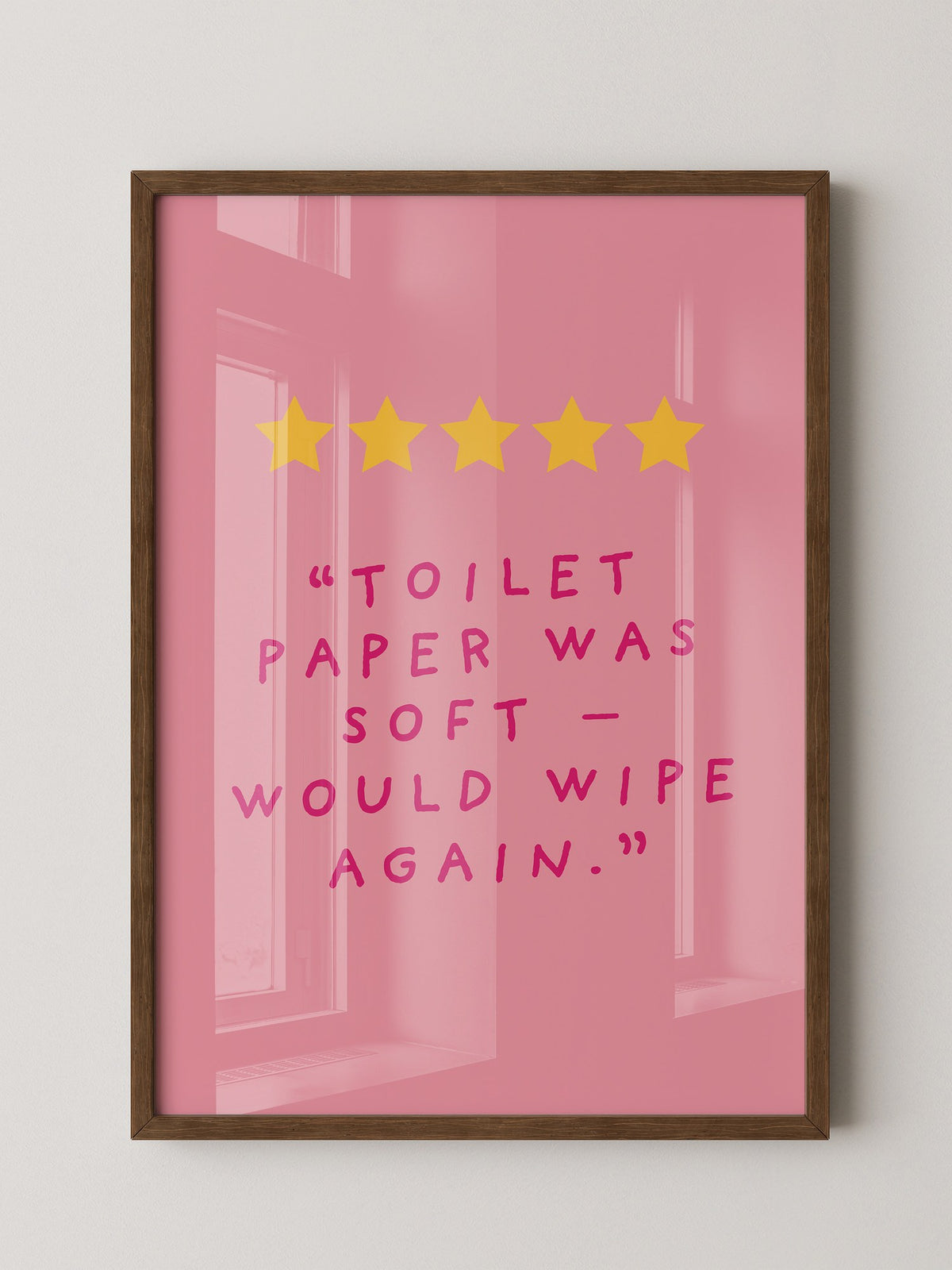 Toilettenpapier Humor Rosa