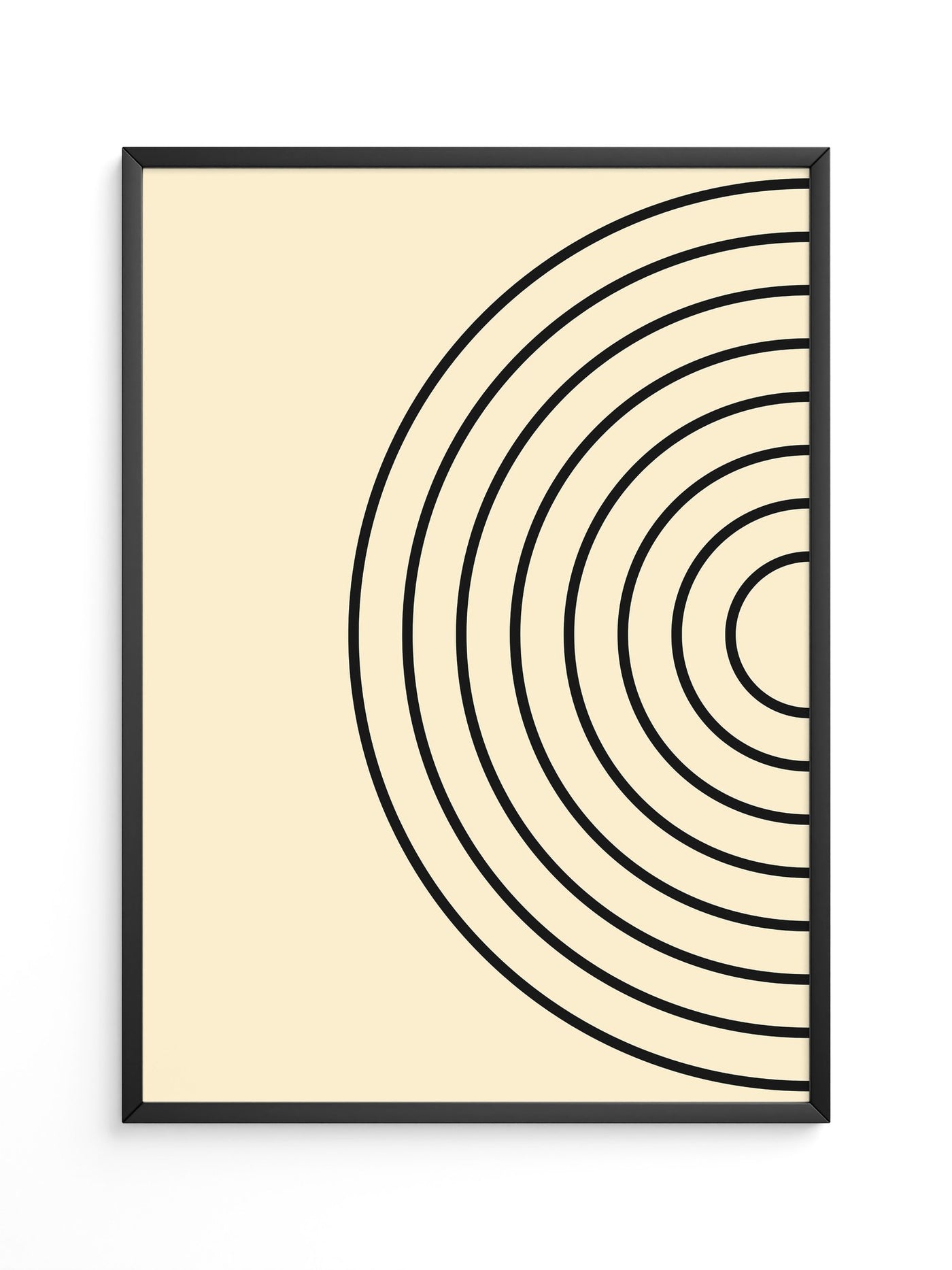 Kreise Minimalismus Beige