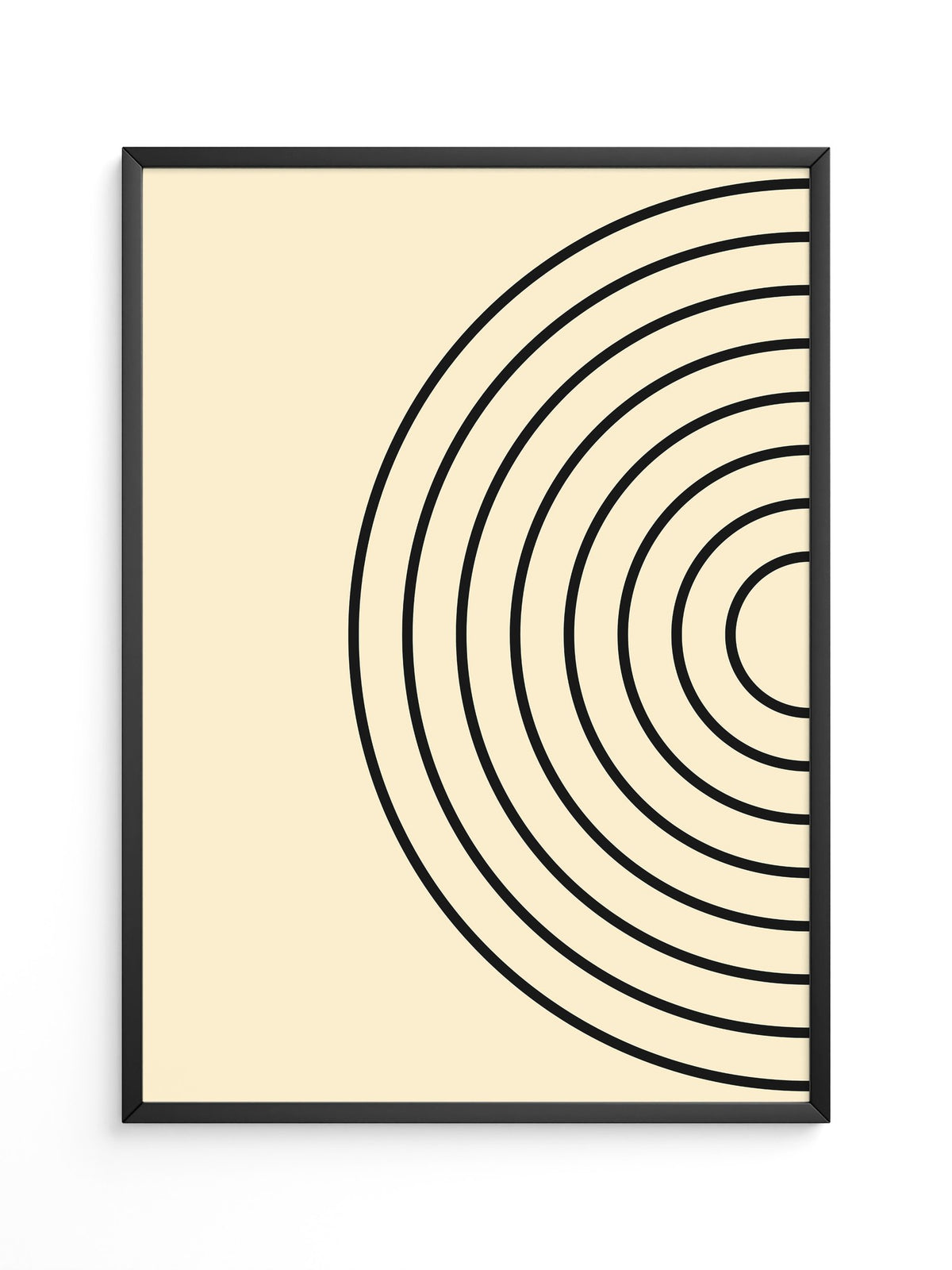 Kreise Minimalismus Beige