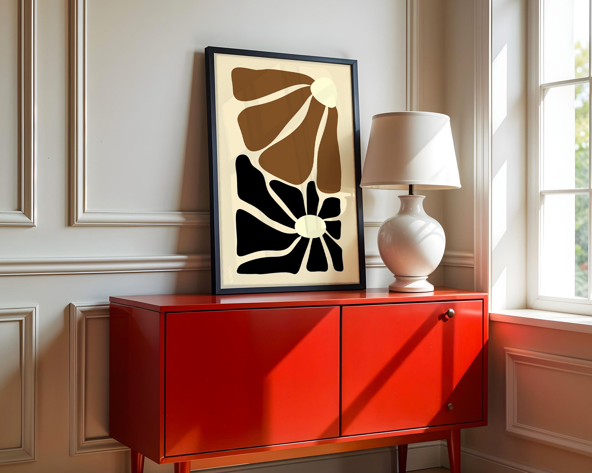 Blüten Elemente abstrakt