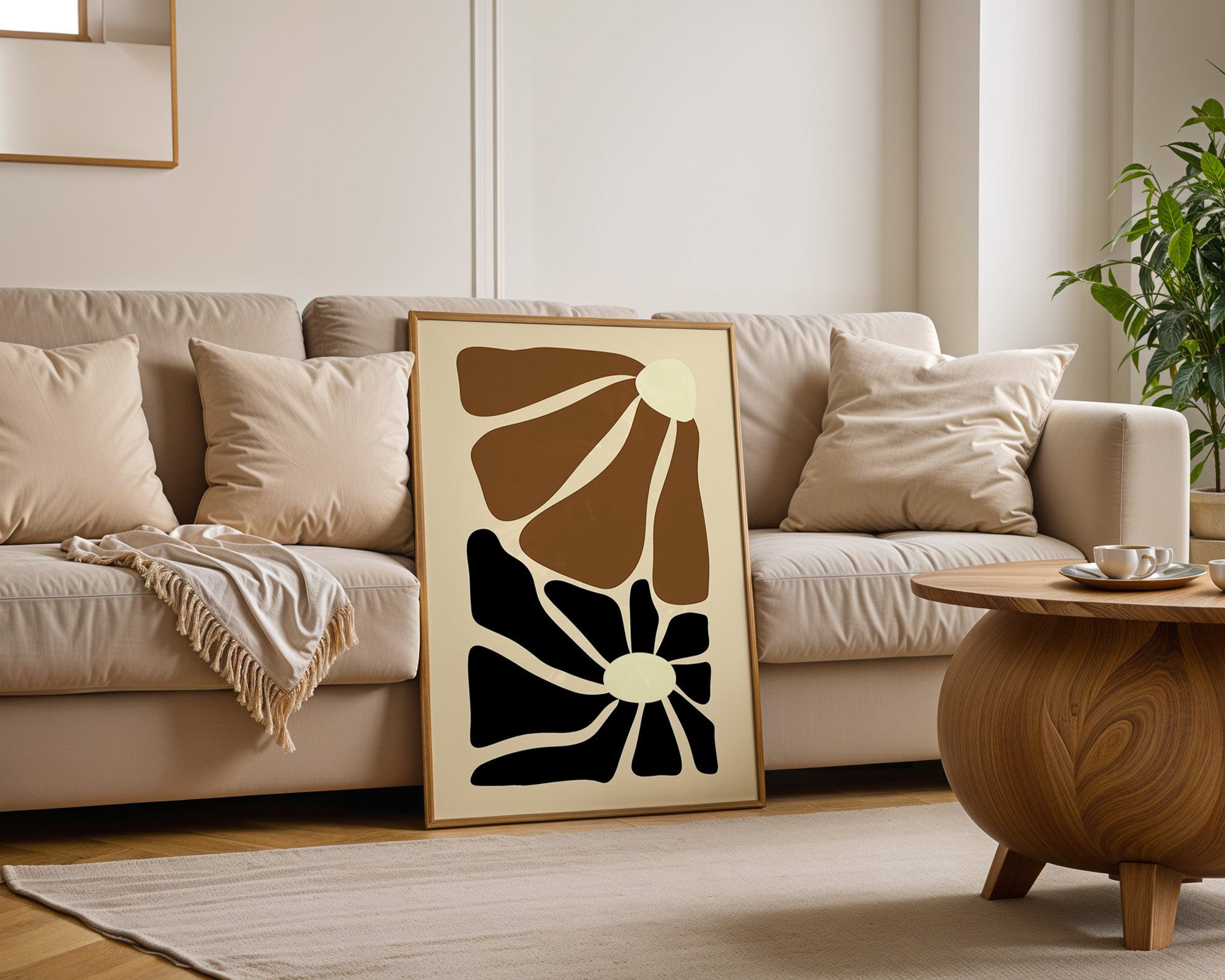 Blüten Elemente abstrakt