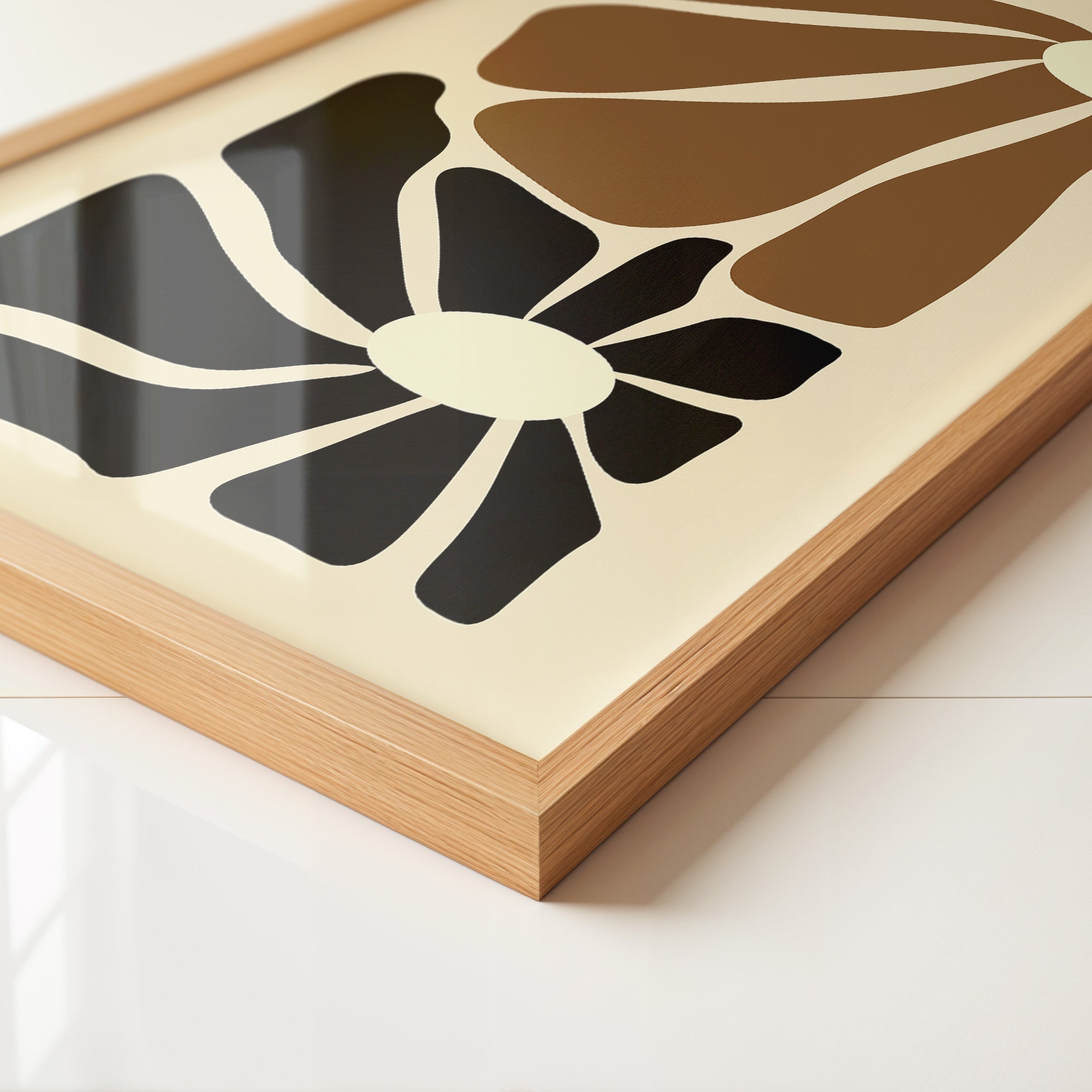 Blüten Elemente abstrakt