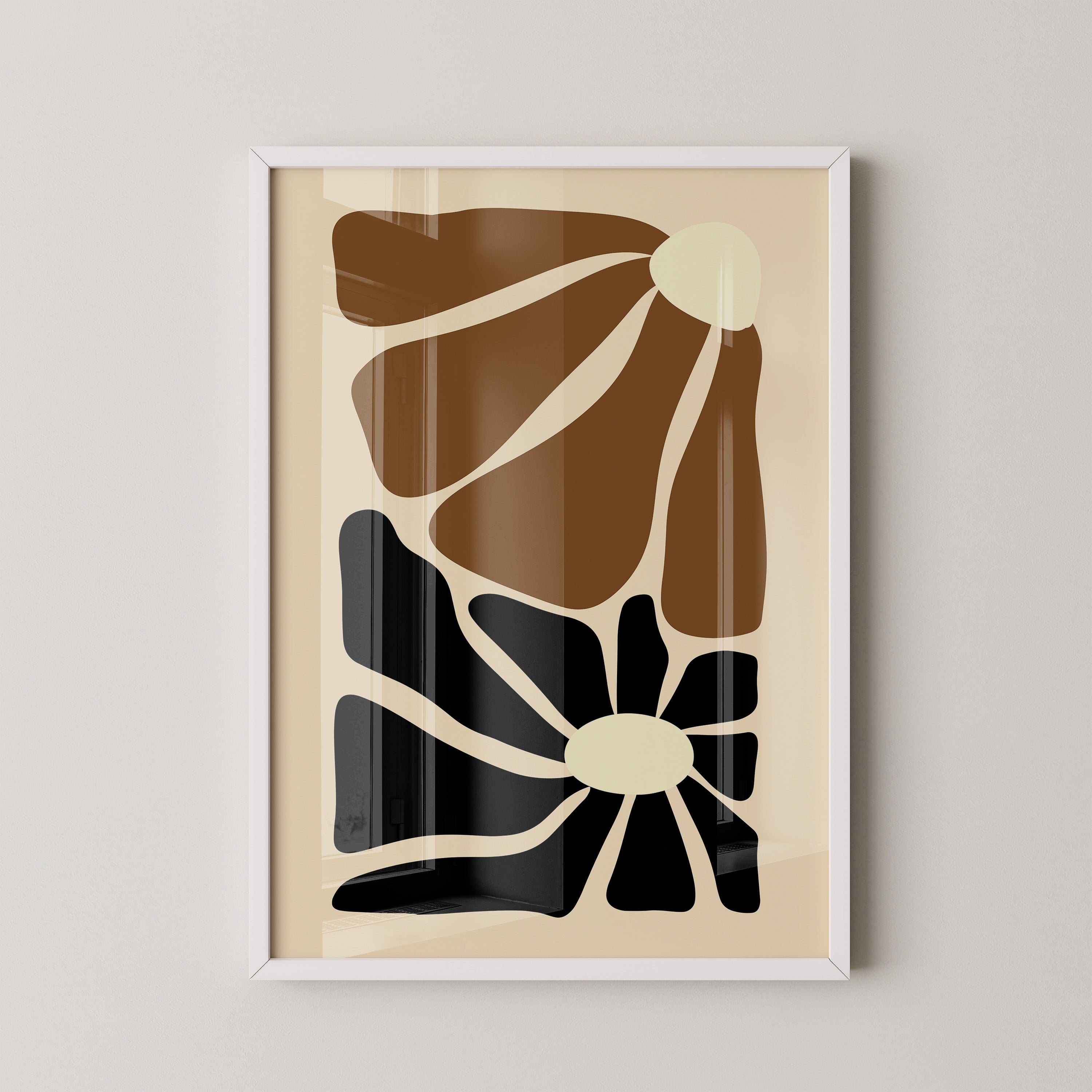 Blüten Elemente abstrakt