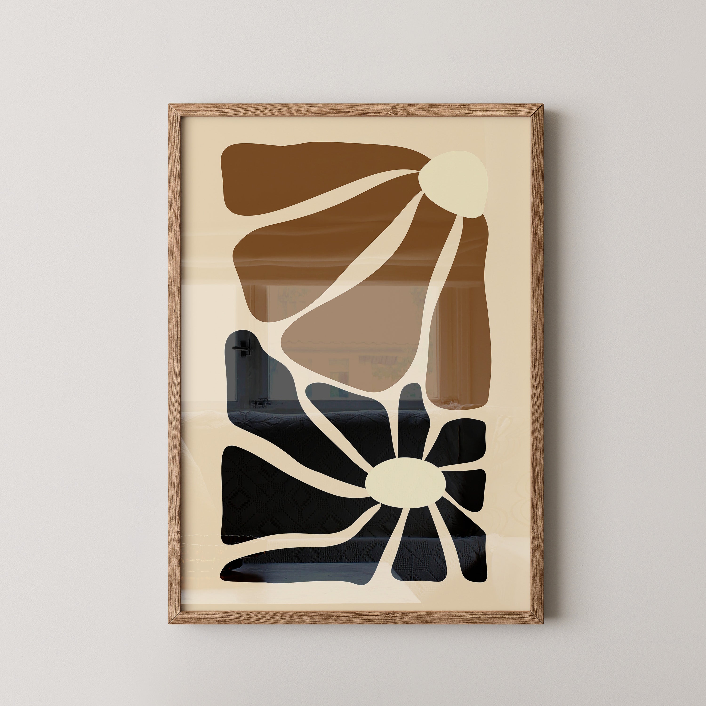 Blüten Elemente abstrakt