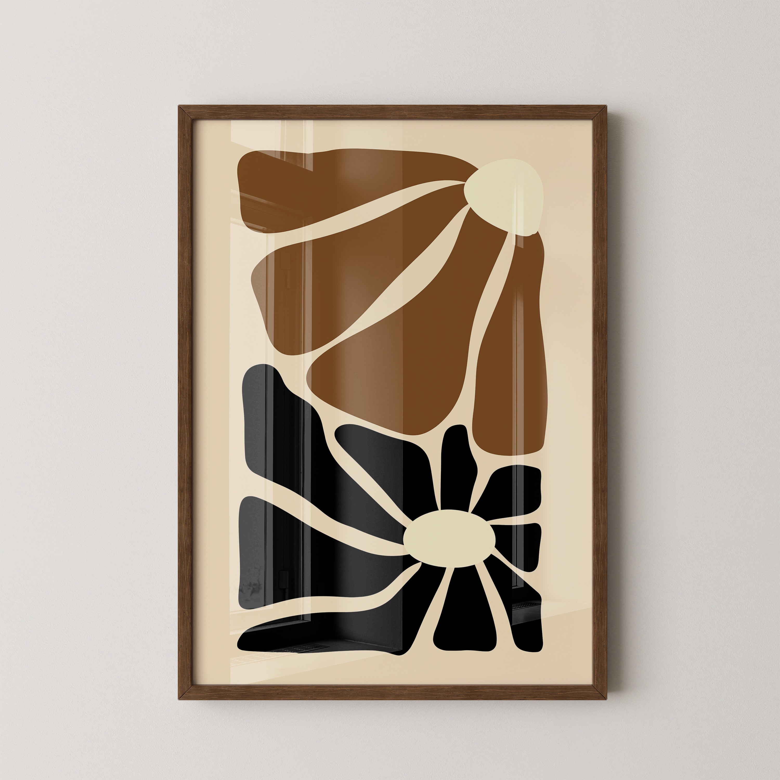 Blüten Elemente abstrakt