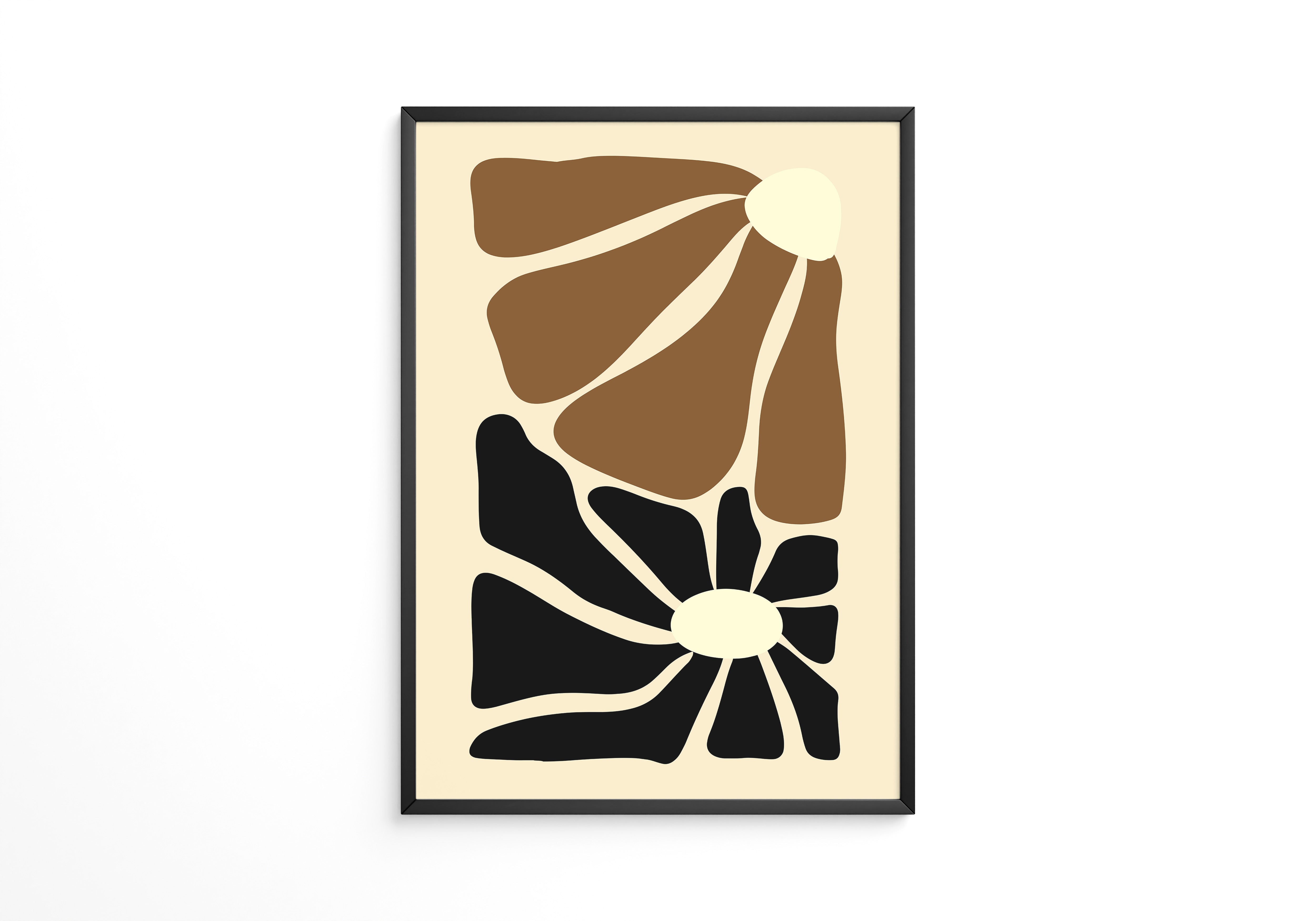 Blüten Elemente abstrakt