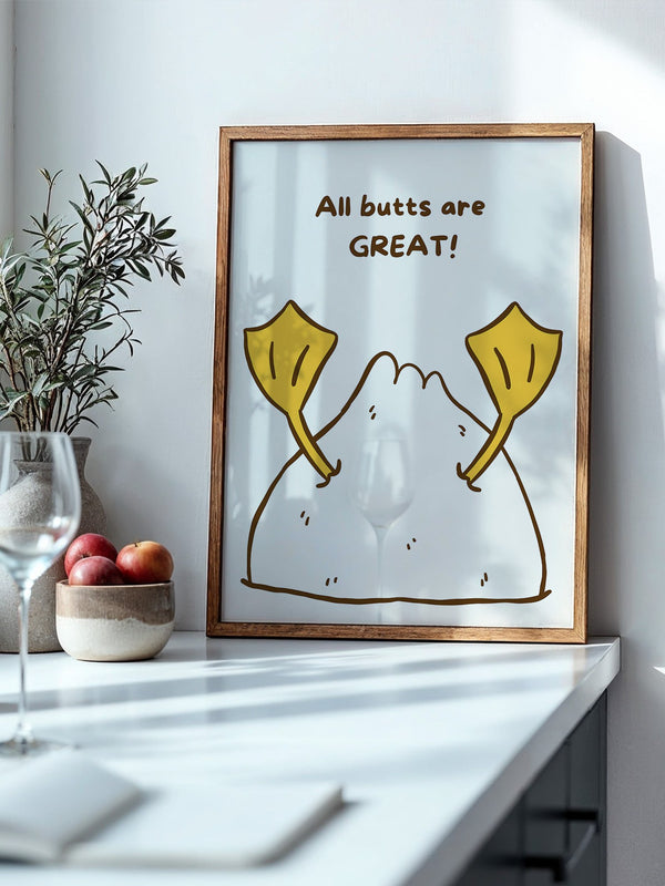 Entenfüße Humorvoll Illustration