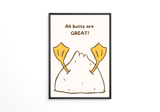 Entenfüße Humorvoll Illustration