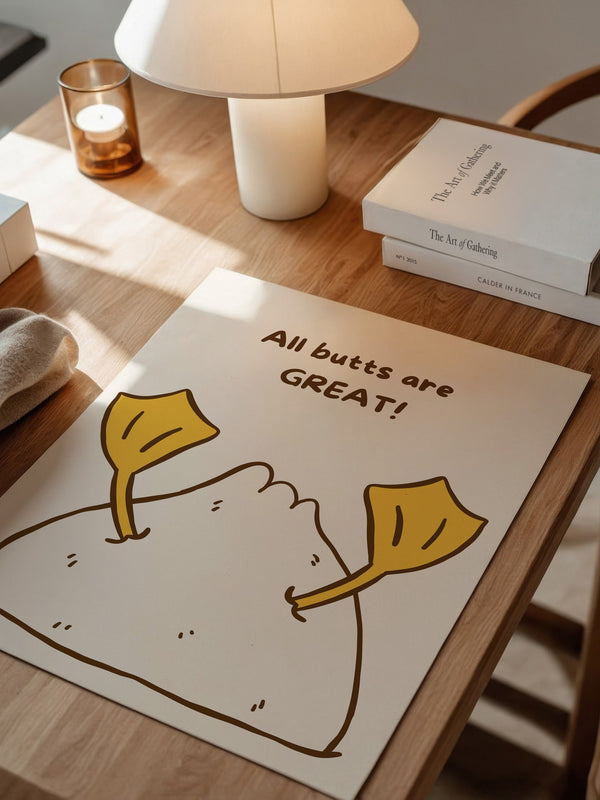 Entenfüße Humorvoll Illustration