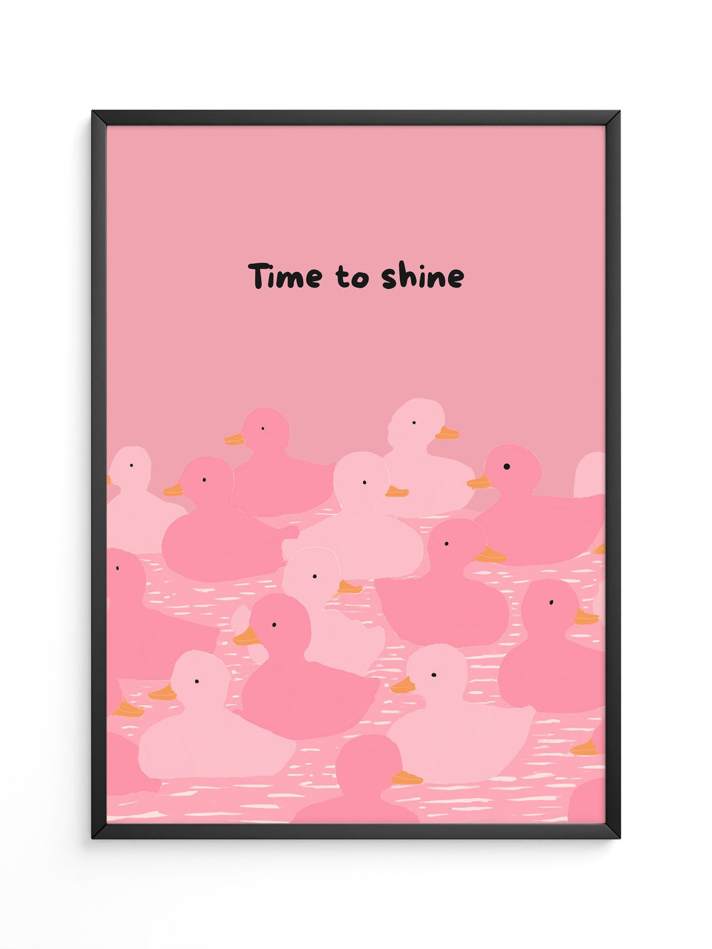 Enten Rosa Minimalistisch