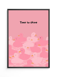 Enten Rosa Minimalistisch