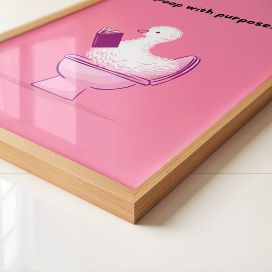 Ente Toilette Humor rosa