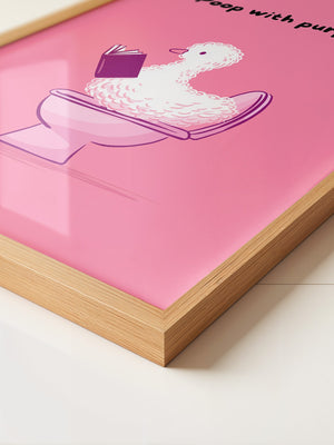 Ente Toilette Humor rosa