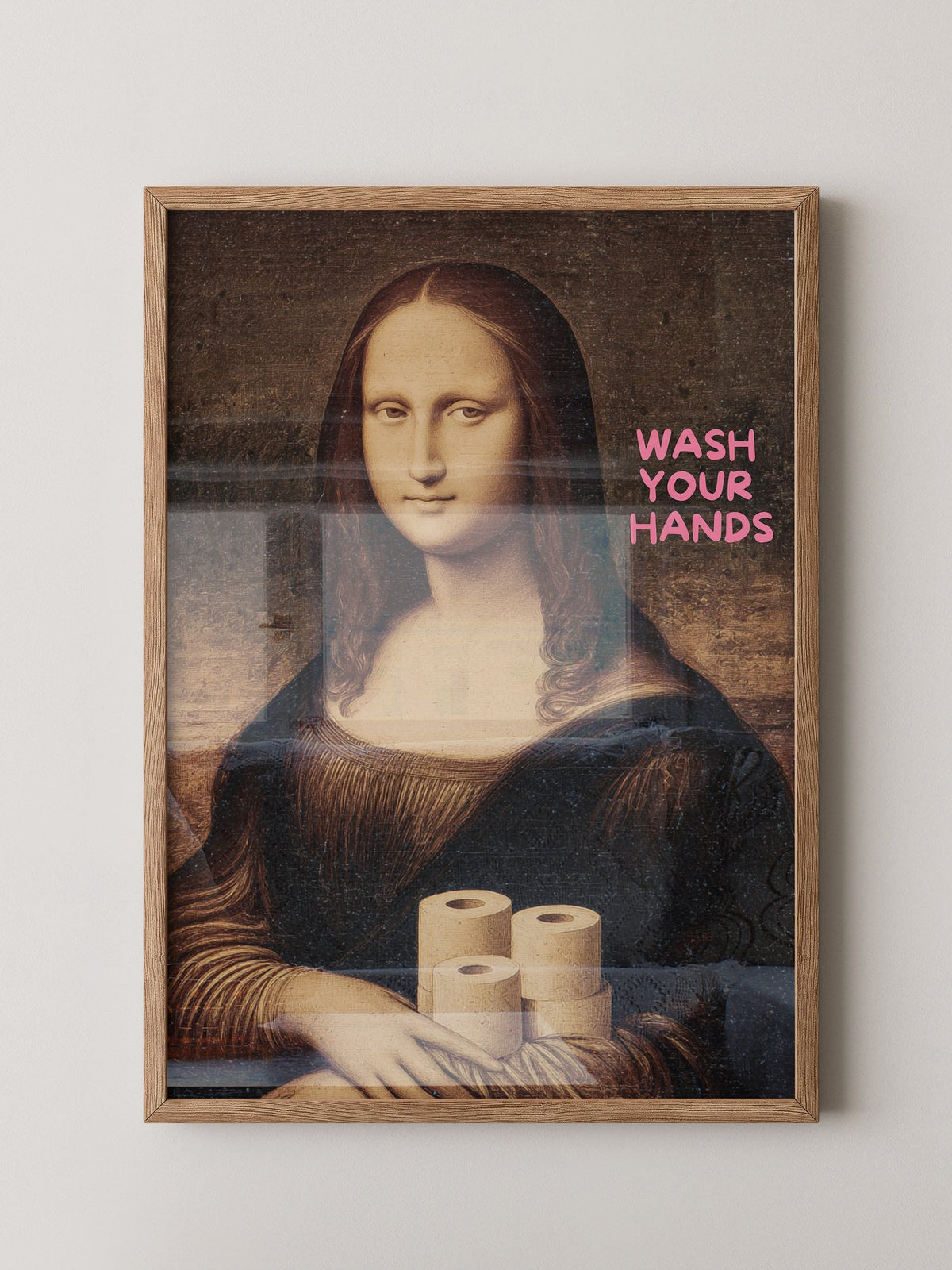 Mona Lisa Toilettenpapier Humor