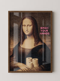Mona Lisa Toilettenpapier Humor